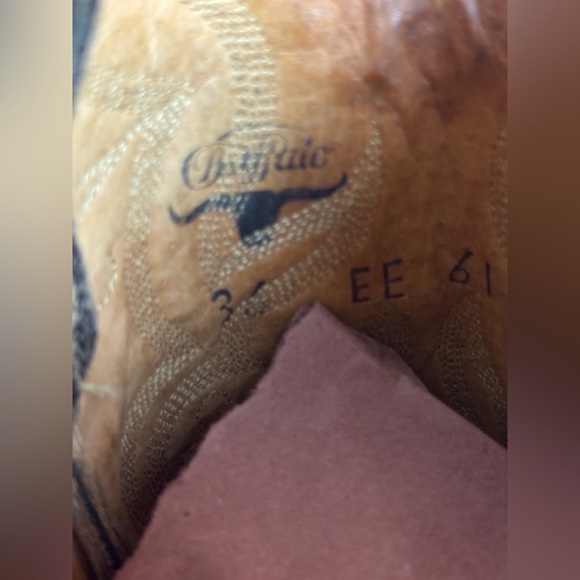 Buffalo David Bitton Tan Leather Boots Size 36EE - Picture 14 of 14